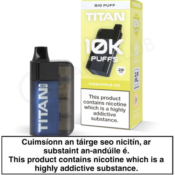 Titan 10k Disposable Pineapple Ice